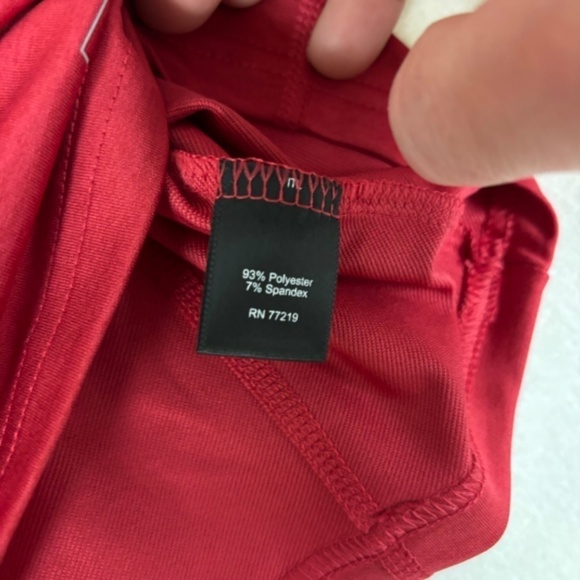 Micheal Strahan MSR 1/4 Zip Pullover Athletic Sport Jacket Size L Red NWT - Picture 8 of 11